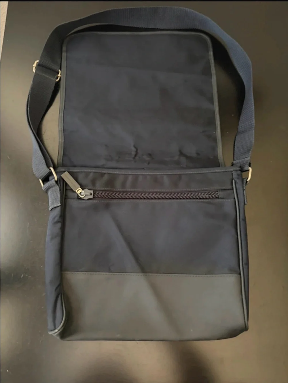 Polo by Ralph Lauren Navy Polo Sport Crossbody Messenger Bag